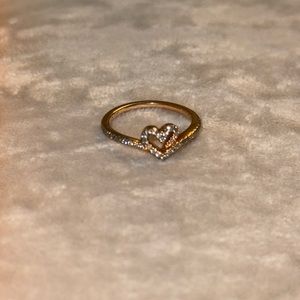 Used Pandora Heart Ring Rosegold